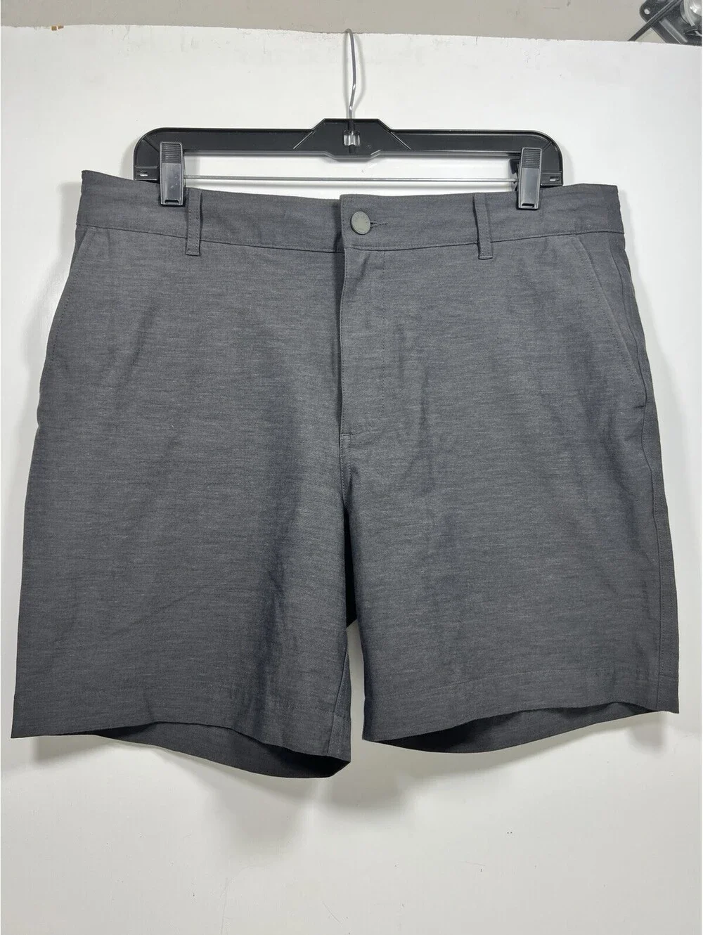 Faherty All Day Shorts Men’s 34 Gray Hybrid Stretch Performance Casual Golf